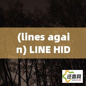 (lines again) LINE HIDDEN CATCH大揭秘：如何高效利用提示与技巧，轻松提升找图技能